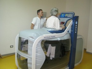 Treadmill antigravitario