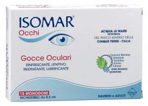 Isomar - Sollievo Occhi Rossi Gocce Oculari, Occhi di Adulti e