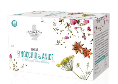 L'ANGELICA TISANA al FINOCCHIO Sgonfiante e Digestiva tisane 200 filtri