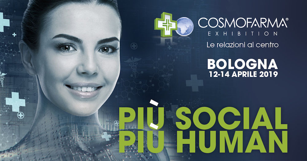 Cosmofarma Exhibition 2019 inaugura la 23a edizione con oltre 400 espositori ed una crescita del 15% dell'area espositiva