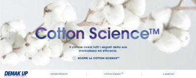 Cotton Science™: la scienza del cotone è online sul nuovo sito di Demak’Up