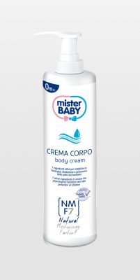 Mister Baby crema corpo - Per la naturale idratazione della pelle del tuo bambino
