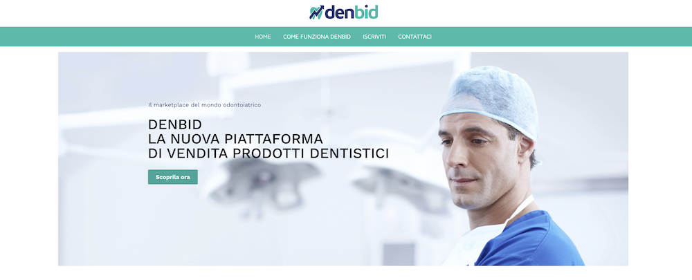 E' nato Denbid.com - il marketplace online per prodotti odontoiatrici