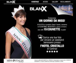 Concorso BlanX “Un giorno da Miss”