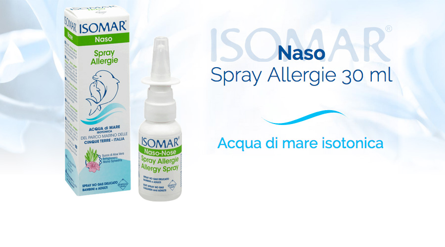 Isomar Spray Allergie Previene E Combatte I Sintomi Di Raffreddore E Allergie