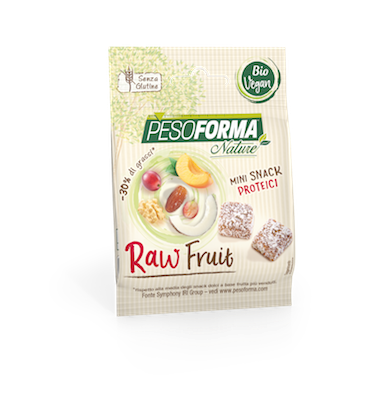 Pesoforma Raw Fruit bites Bio: È arrivato il mini snack proteico, raw e biologico!