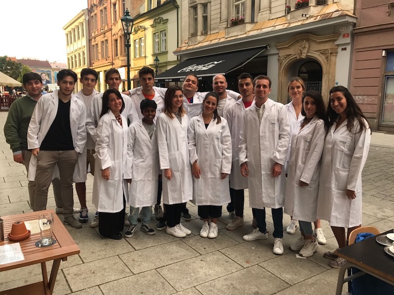 Studenti Charles University Praga