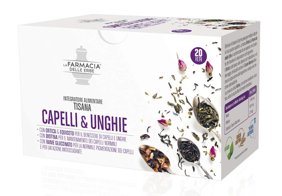 Tisana Capelli & Unghie firmata La Farmacia delle Erbe