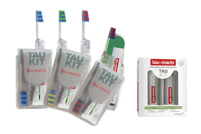 Igiene orale da viaggio: Tau Kit viaggio di tau-marin