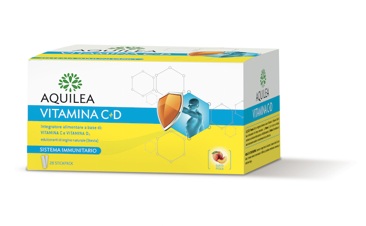 Arriva Aquilea Vitamina C+D, lo stick-pack per preparare le difese del nostro organismo all'autunno