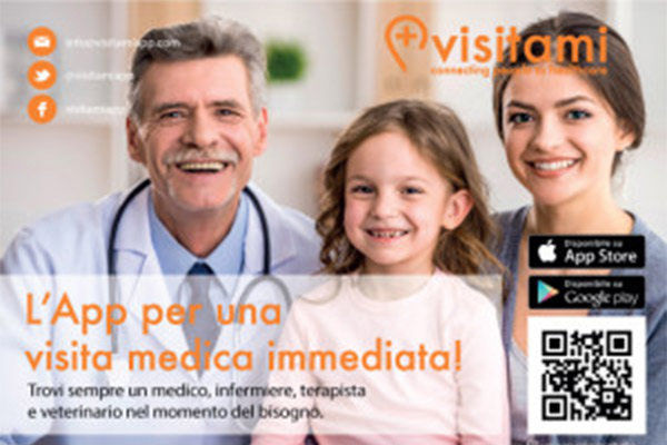 Nasce "Visitami", l’App del Pronto Soccorso Digitale che Porta il Dottore a Casa