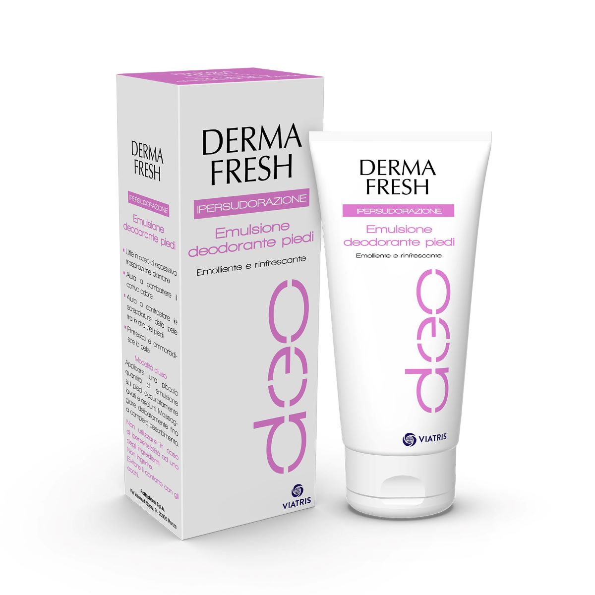 Dermafresh Ipersudorazione Emulsione Piedi