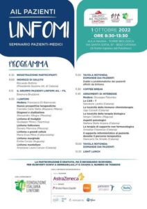 Linfomi: Torre Biologica, Seminario Medici – Pazienti Gruppo Ail