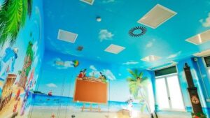 L’ospedale Psichiatrico Gianna Gaslini Inaugura “l’isola Del Tesoro”, L’opera Artistica Di Ospedali Dipinti Che Trasforma La Sala Giochi Del Reparto Di Emato Oncologia Pediatrica.
