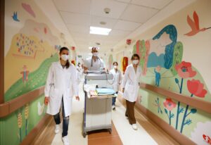 500 Metri Quadrati Di Pareti Dipinte Nella Cardiochirurgia Pediatrica Del Sant’orsola