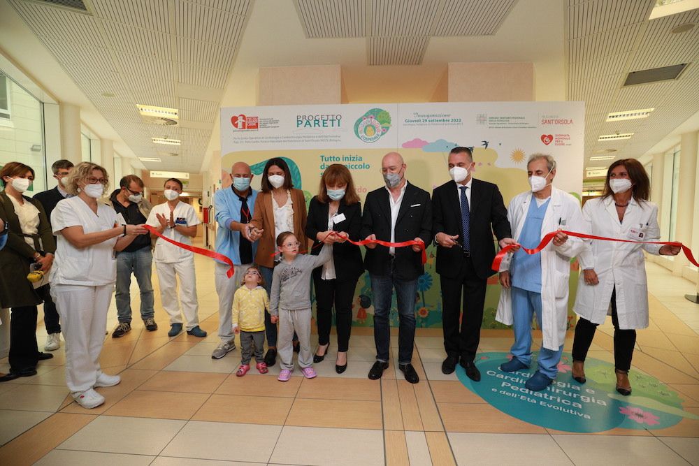 500 Metri Quadrati Di Pareti Dipinte Nella Cardiochirurgia Pediatrica Del Sant’orsola