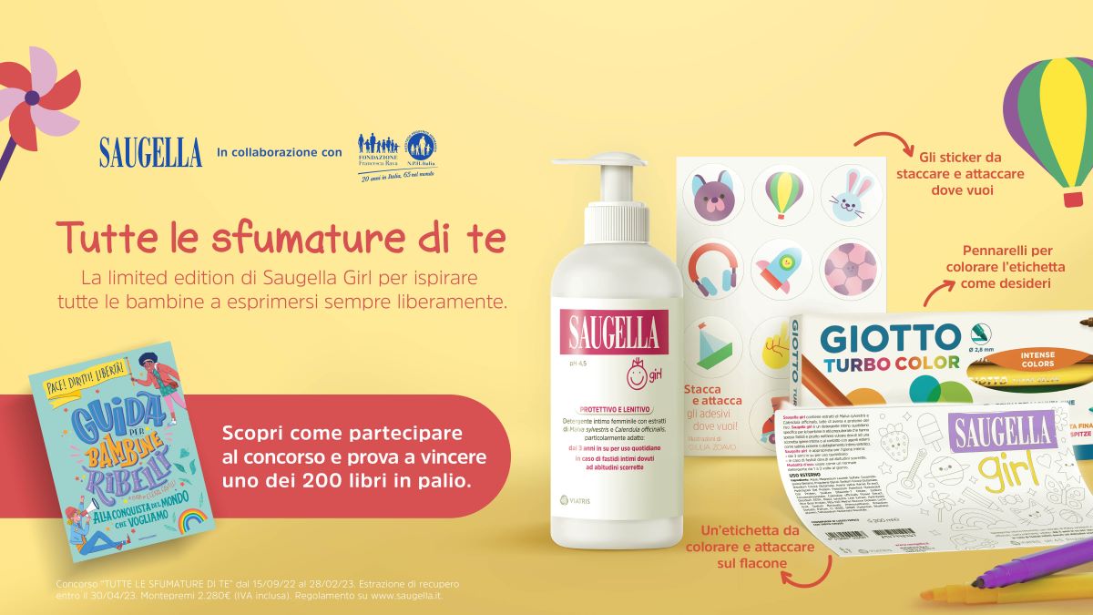 Si Accendono Tutti I Colori Dell’essere Donna, Con La Nuova Limited Edition “saugella Girl”