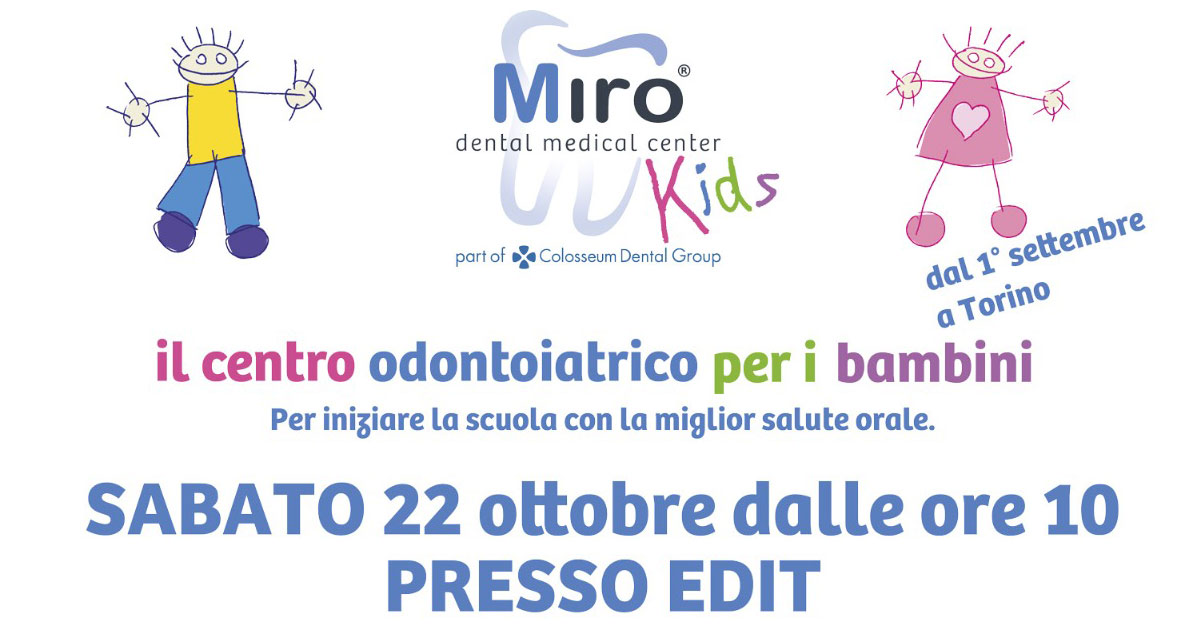 Bambini E Odontoiatria: A Torino L’evento Per Aiutare I Genitori A Prendersi Cura Della Salute Orale Dei Figli.
