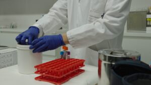 Droni Per Trasportare I Campioni Di Sangue Per Le Analisi