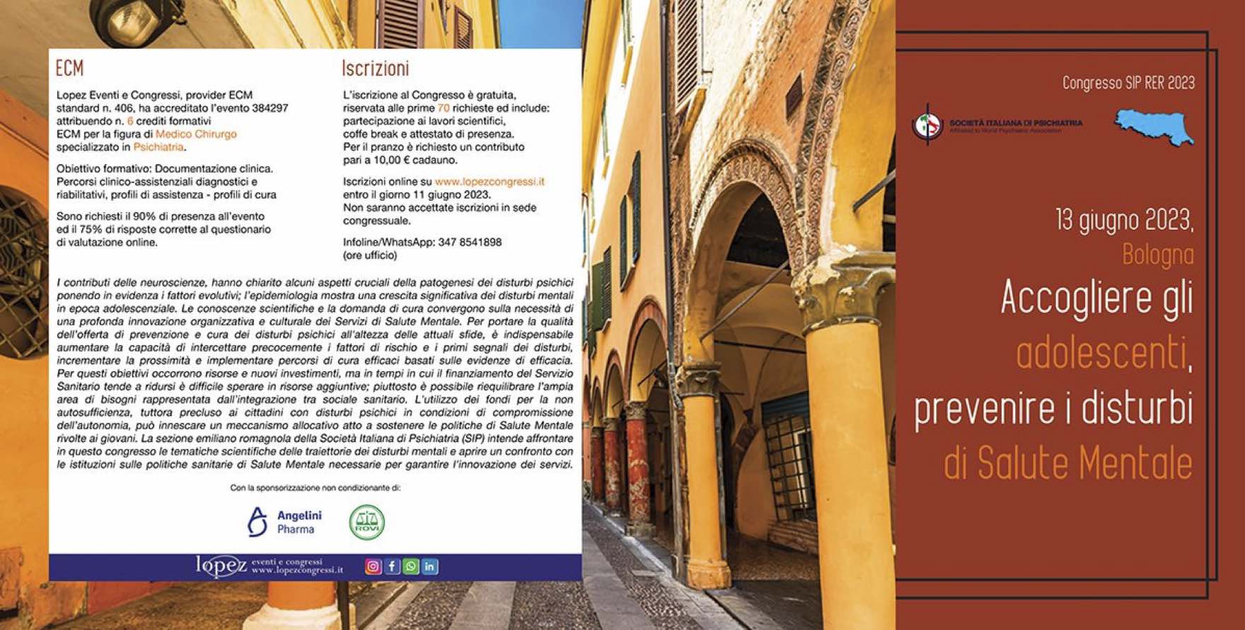 Psichiatria, emergenza adolescenti: a Bologna il convegno della Sip Emilia Romagna (Società italiana di Psichiatria)