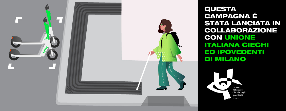 Lime E Unione Italiana Ciechi E Ipovedenti Insieme Per Una Mobilità Più Sicura E Inclusiva
