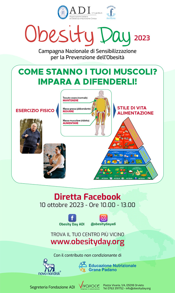 Obesity day 2023: come stanno i tuoi muscoli? Impara a difenderli!