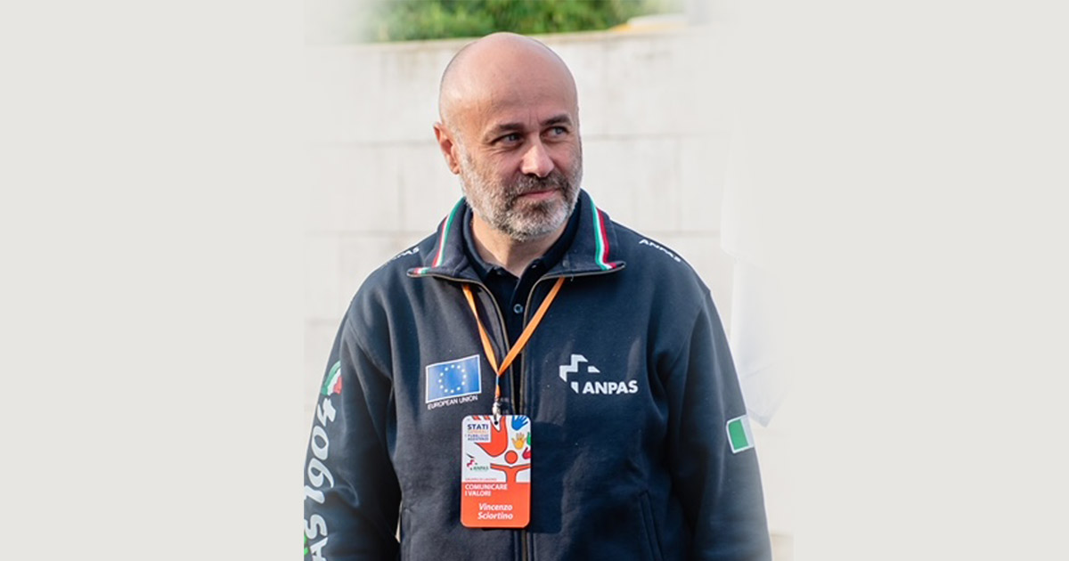 Vincenzo Sciortino è Il Nuovo Presidente Di Anpas Piemonte