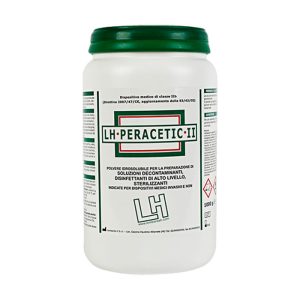 Polvere Idrosolubile Per Decontaminazione Dispositivi Medici – Lh Peracetic