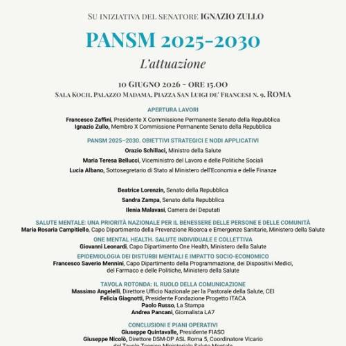 Salute mentale: al Senato il Piano di Azioni 2025-2030